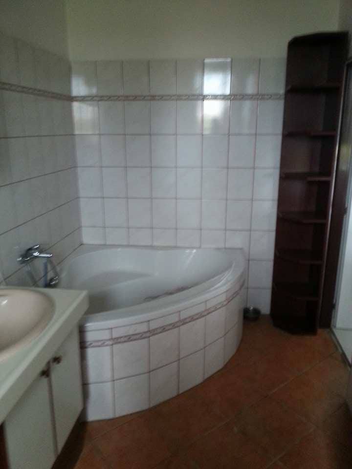 Badkamer, huis te koop in rustig plaatsje Breclav, wijnregio, Tsjechische Republiek.