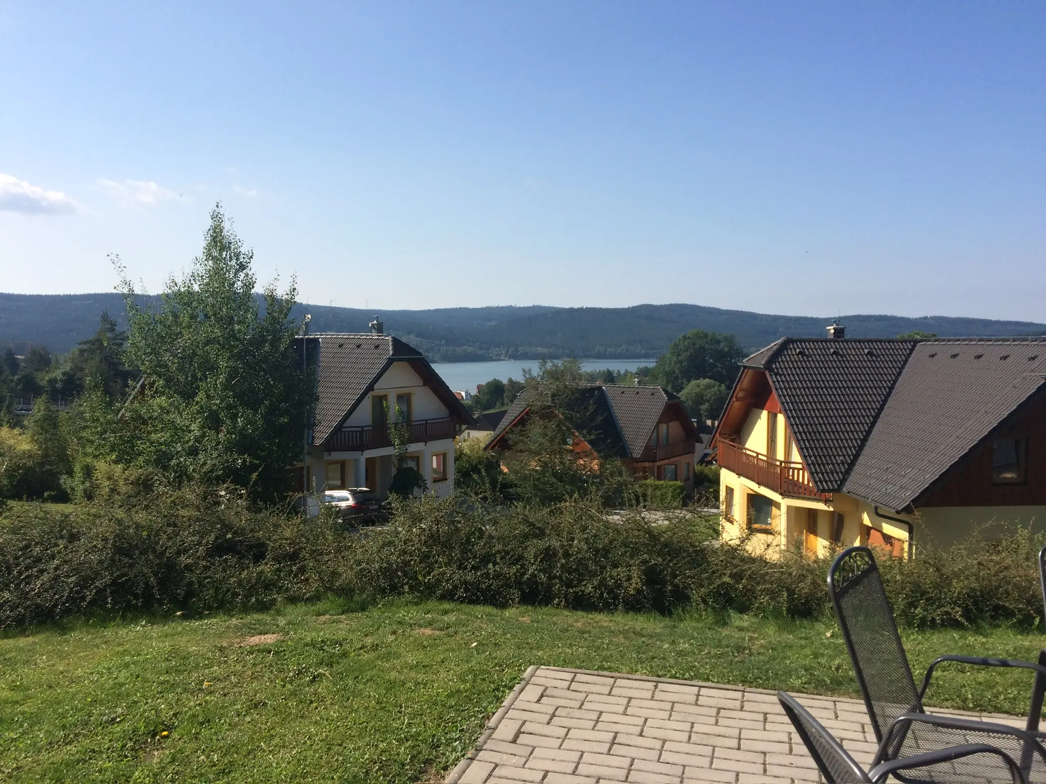 Villa te koop, met sauna, aan skigebied Lipno - Kramolin - Tsjechie.