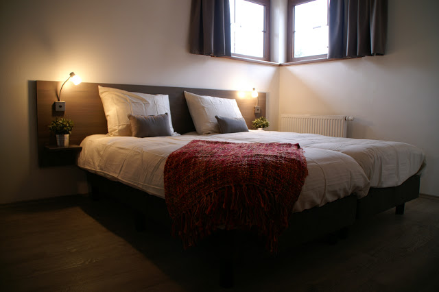 Luxe slaapkamer van villa in Lipno - te koop.