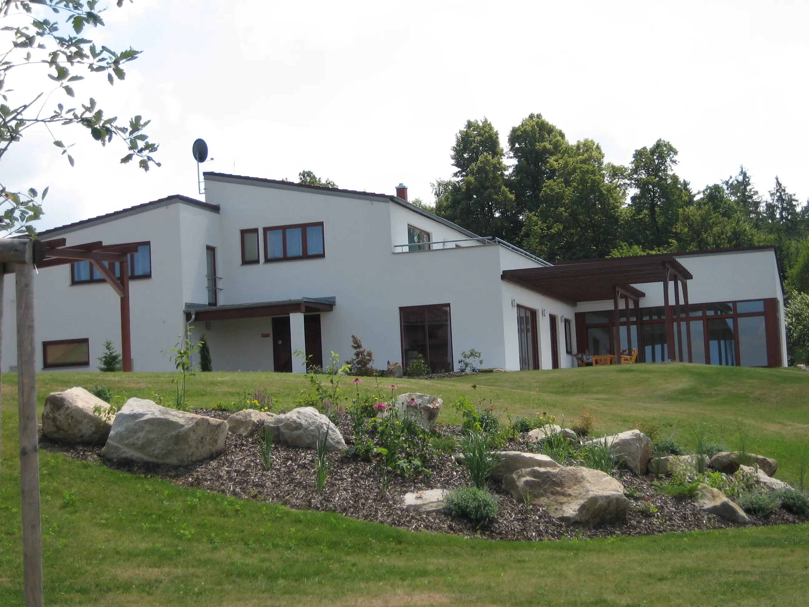 Anlageimmobilien: Sehr schönes Luxus Villa, mit Schwimmbad (innen) bei Golfplatz, Südböhmen, Tschechien.